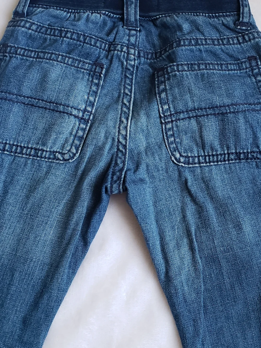 Gymboree Denim Jeans with Paint Splatter Accents